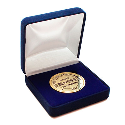 Медаль «Технологии Безопасности – 2014»