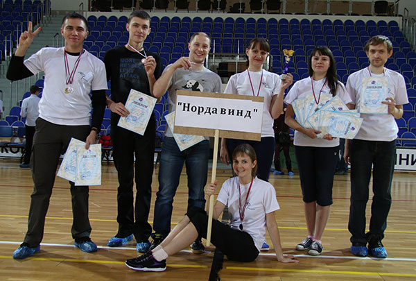 ГК «Нордавинд» – серебряный призер «ОЭЗ-Games. Зима-2014»!