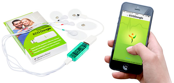 Кардиофлешка ECG Dongle теперь доступна и для пользователей Apple-устройств!